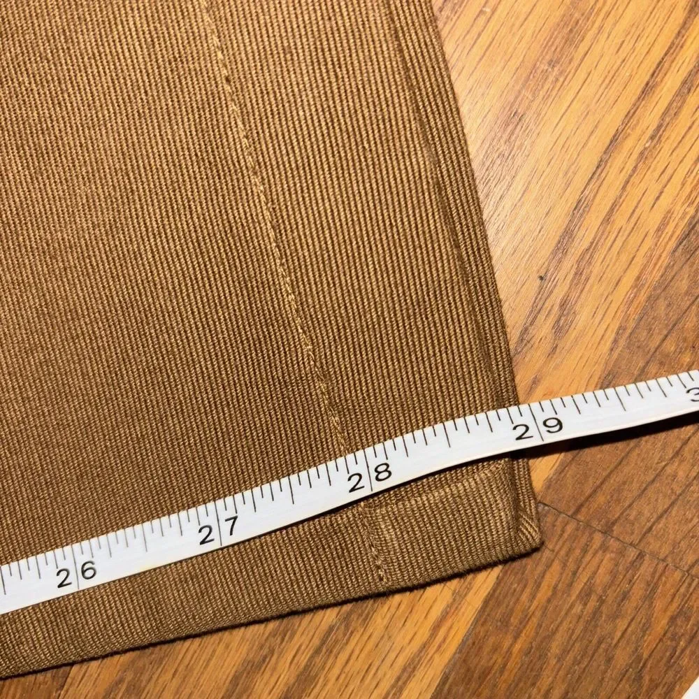 VTG Orvis‎ Mens 40 X 30 Dark Brown Canvas Straight Leg Outdoor Hunting Gorp Work